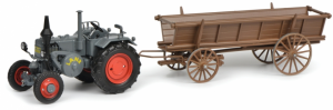 SCH7702 - LANZ BULLDOG en aanhanger