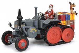 SCH7703 - LANZ BULLDOG Crawler met kerstman en geschenken