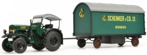 SCH7819 - DEUTZ F3 en Schenker-aanhanger