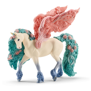 SHL70590 - Pegasus met bloemen