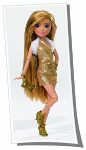 SIMB105634399 - Supermodel chique glittersterren JULS - met gouden outfit
