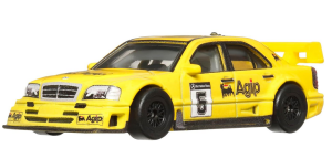 MATHKC62 - MERCEDES-BENZ AMG C-klasse DTM Toerwagen #5 van 1994 geel