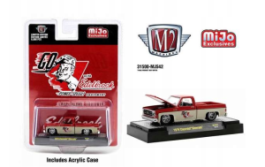 M2M-31500MJS43 - 1979 CHEVROLET Silverado Edelbrock rood en crème