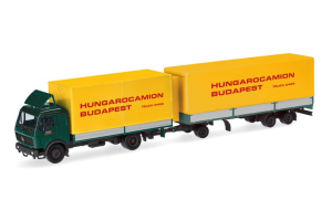 HER318327 - MERCEDES BENZ NG 4x2 en 1-2 assige aanhanger HUNGAROCAMION