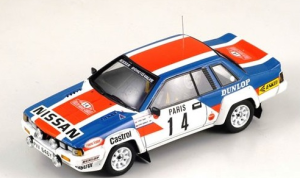 BIZ334 - NISSAN 240 RS #14 Rally Monte Carlo 1984 T.KABY-K.GORMLEY