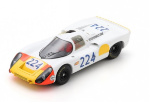SPA18S689 - PORSCHE 907 #224 Winnaar Targa Florio 1968 V.ELFORD-U.MAGLIOLI