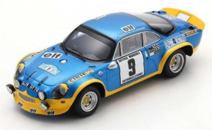 SPASF228 - ALPINE A110 Turbo #9 Winnaar Critérium des Cévennes 1972 JL.THERIER-M.CALLEWAERT