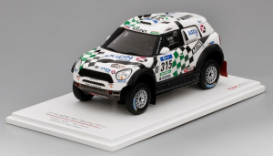TSM430237 - MINI All4 Racing #315 AXION X-raid Team HIRVONEN PERIN 4e Dakar Rally 2016