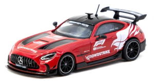 T64G-042-SC - MERCEDES BENZ AMG GT Series Veiligheidsauto rood en zwart