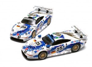 SPAYCOMBO64013 - PORSCHE 911 GT1 2 #25 en #26 24H Le Mans 1996 Combo Set