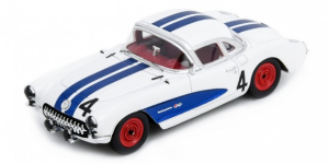 SPAUS187 - CORVETTE C1 V8 #4 4e 12 uur Sebring 1957 G.ANDREY-D.THOMPSON