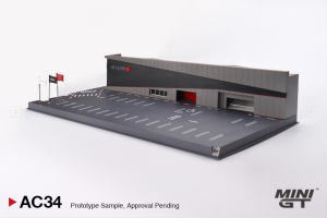 MGTAC34 - Diorama Nissan Motosport en Customizing Nismo operationeel centrum 2024