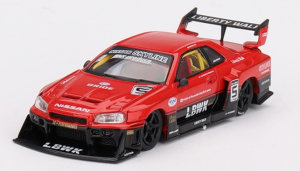 MGT00843-R - NISSAN Skyline GT-R Super Silhouette 2024 RHD rood en zwart