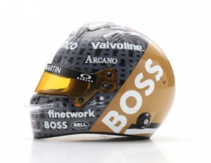 SPA5HF164 - Helm - Fernando ALONSO - ASTON MARTIN Aramco F1 Team - GP Engeland 2024