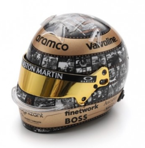 SPA5HF176 - Helm - Fernando ALONSO - ASTON MARTIN Aramco F1 Team - GP Mexico 2024