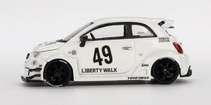 MGT00809-L - FIAT 595 Abarth LB-WORKS X ABS WORKS Gara 2024 LHD Wit