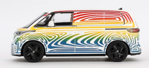 MGT00899-L - VOLKSWAGEN ID Buzz Prototype Rainbow 2022 wit
