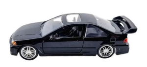 JAD34419 - HONDA Civic coupé 1993 Zwart FAST and FURIOUS