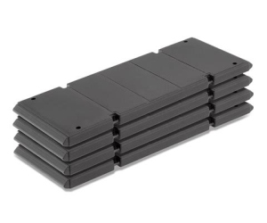 CON99913 - Set van 4 Stabilisatieplaten voor LIEBHERR LG 1750 Kraan