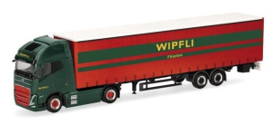 HER319171 - VOLVO FH GL XL elektrisch 4x2 met 2-assige trailer WIPFLI