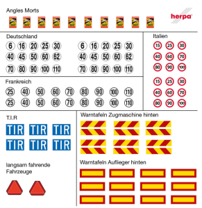 HER054829 - Stickervellen met verschillende pictogrammen