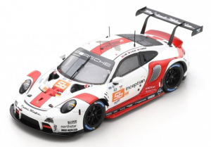 SPAS8649 - PORSCHE 911 RSR-19 #56 Team Project 1 24 uur van Le Mans 2022 B.IRIBE-O.MILLROY-B.BARNICOAT