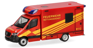 HER098755 - MERCEDES BENZ Sprinter 2018 Brandweer Fahrtec