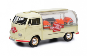 SCH18U00184 - VOLKSWAGEN T1 reclamebus Schwäbisch Hall 1954