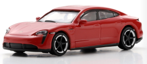 SCH87U00066 - PORSCHE Taycan Turbo S 2021 rood