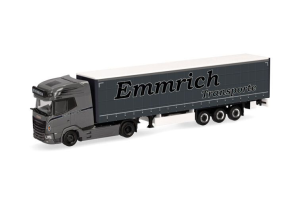 HER320474 - DAF XG 4x2 met 3-assige oplegger EMMRICH TRANSPORTE