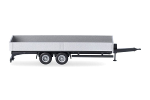 HER076920-002 - Aanhangwagen met 2 assen zilver