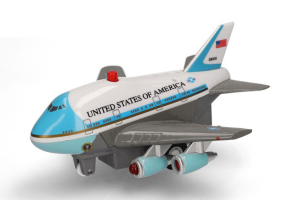 HER86PB-686A - AIR FORCE One met wrijvingsaandrijving - speelgoed