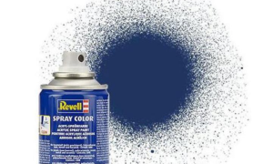 REV34200 - Glans metallic blauwe acryl spuitverf 100ml