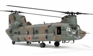 FOV821004B - CHINOOK CH-47J Japanse helikopter JGSDF - 1e Transport Helikopter Groep - 105e Luchtvaart Squadron - #JG-2917 - Kamp Kisarazu