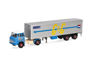 HERMS87MBS026222 - SCANIA Vabis LB 76 4x2 met 2-assige aanhanger van GOEDKOOP en DE GEUS