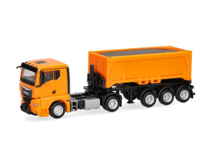 HER321310 - MAN TGX GN 4x2 met kiepwagen met 3 assen
