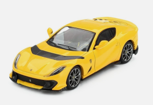 BBRFER64008 - FERRARI 812 Giallo Modena Competizione 2021 geel