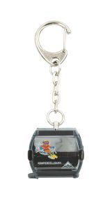 JC80118 - OMEGA Murmli Schifahrer SERFAUS F/L gondel sleutelhanger