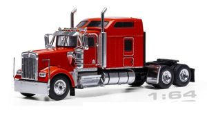 IXO64TR014A - KENWORTH W900 Sleeper Cab 6x4 1990 Rood