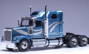 IXOTR199.22 - WESTERN STAR 4900 6x4 1997 metallic blauw