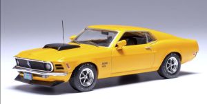 IXO-U43RDC002 - 1970 FORD Mustang Boss 429 Geel - HELDER GEEL - USA EDITIE