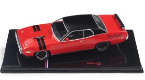 IXO-U43RDC005 - 1971 PLYMOUTH GTX Rood - RALLEY RED - USA EDITIE