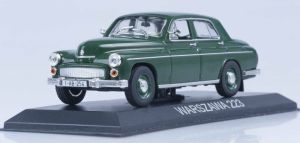 MAGLCWARS223 - WARSZAWA 223 4-deurs saloon 1962 groen verkocht in blisterverpakking