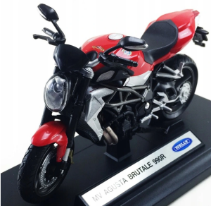 WELMV19660PW - Motorfiets MV AGUSTA Brutale 990R rood zwart grijs