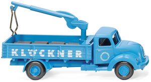 WIK042603 - MAGIRUS Sirius platform met KLÖCKNER loskraan