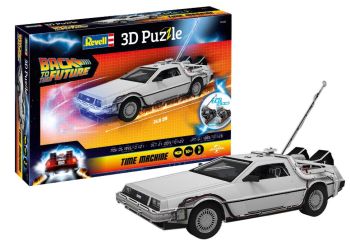 REV00221 - Terug naar de toekomst 3D puzzel - Tijdmachine