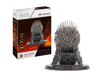 REV00224 - GAME OF THRONES 3D puzzel 39 stukjes - De IJzeren Troon