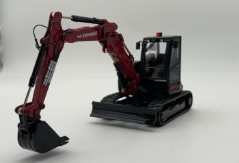 ROS00236 - YANMAR SV100 minigraafmachine rood
