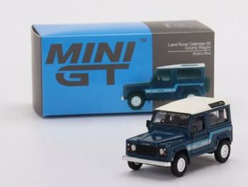 MGT00353-L - LAND ROVER Defender 90 county wagon LHD Blauw