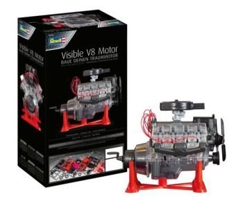 REV00460 - V-8 motor in elkaar te zetten